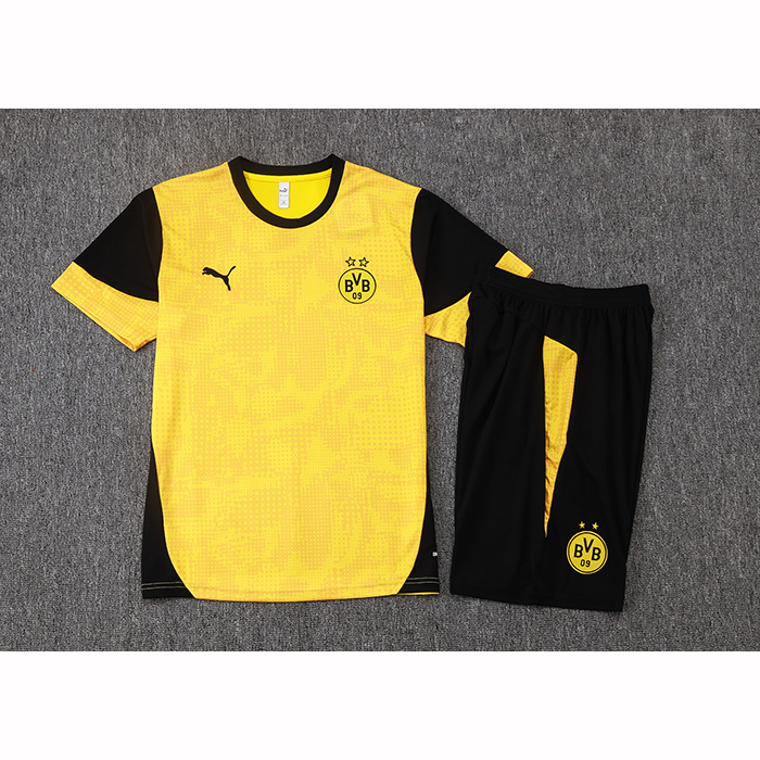 Chandal del Borussia Dortmund Manga Corta 25-26 Amarillo - Pantalon Corto